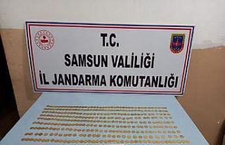 Roma dönemine ait 606 sikke ele geçirildi