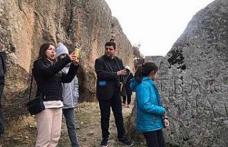 Rus turistler Frig Vadisi’ni çok sevdi