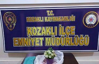 Saksıda uyuşturucu