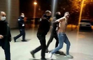 Saldırgan şahıs böyle etkisiz hale getirildi
