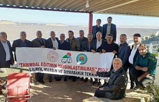 Samsatlı muhtarlar çevre illere teknik gezi gerçekleştirdi