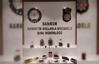 Samsun’da 2,8 kilo esrar ele geçirildi: 3 gözaltı