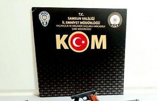 Samsun’da 3 ruhsatsız tabanca ele geçirildi: 1...