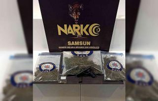 Samsun’da esrarla yakalanan 3 kişi gözaltına...