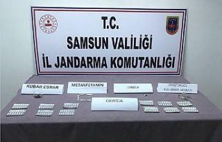 Samsun’da jandarmadan uyuşturucu operasyonları:...