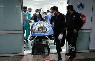 Samsun’da silahlı saldırıya uğrayan bir kişi...