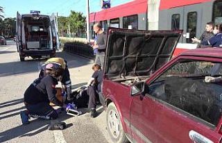 Samsun’da trafik kazaları: 2 yaralı