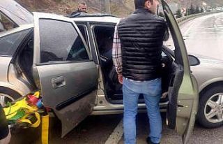 Samsun’da trafik kazası: 3 yaralı