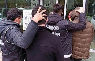 Samsun’da uyuşturucu ticaretine 3 tutuklama