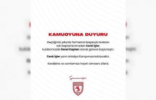 Samsunspor efsanesi geri döndü