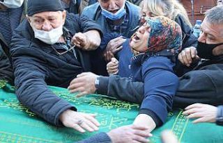 Samuray kılıcıyla katledilen genç mimarın cenazesinde...