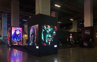 Sanat ve antika fuarında NFT eserler ilgi görüyor