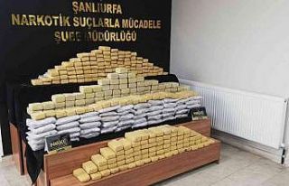 Şanlıurfa’da 217 kilo eroin ele geçirildi