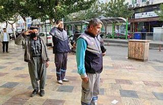 Şanlıurfa’da Ata’ya saygı duruşu