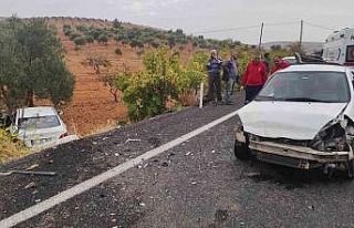 Şanlıurfa’da otomobiller çarpıştı: 1 yaralı