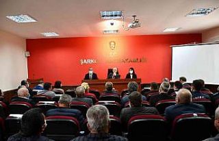 Şarköy’de "Muhtarlarla Buluşma" toplantısı