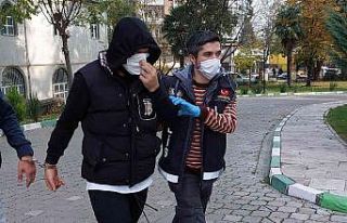 Satışa hazır metamfetamin maddesiyle yakalandı