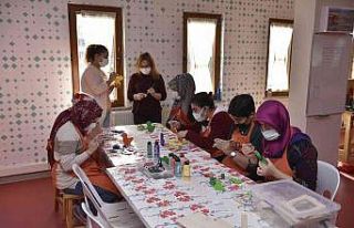 SEDEP sanat tasarım atölyesi özel öğrencilere...