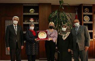 Şehit aileleri, Rektör Özkan ile bir araya geldi