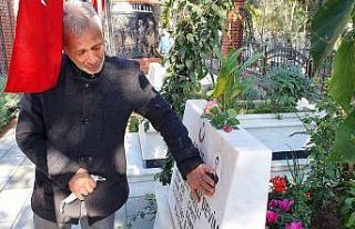 Şehit oğlunun mezarı başında konuşan babadan...