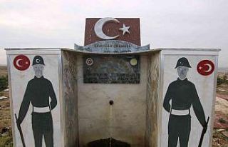 Şehitler Çeşmesi’ndeki asker motiflerine saygısızlık