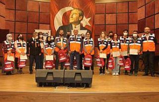 Sel bölgesinde görev yapan gönüllülere teşekkür...