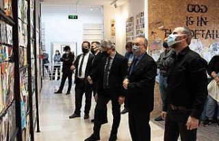 Selçuk Üniversitesinde 39 ülkeden 800 eser sergilendi