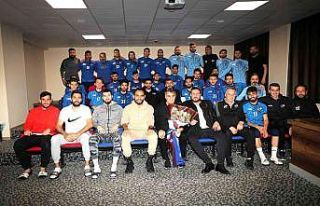 Şenol Güneş, Hekimoğlu Trabzon FK’yı ziyaret...