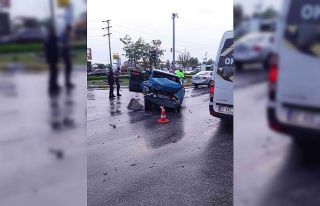 Serik’te zincirleme kaza: 1 yaralı