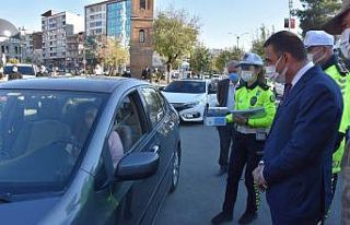 Siirt’te sürücülere “Bi Hareketine bakar Hayat”...