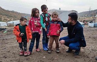 Silopi’de 20 Kasım’da çocuklar unutulmadı
