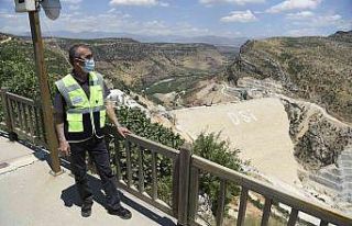 Silvan Barajı’nda çalışmalar aralıksız devam...