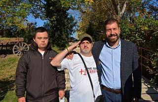 Sındırgı’da down sendromlu sporculara mutluluk...