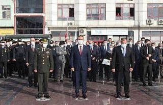 Sınır kenti Kilis’te 10 Kasım töreni