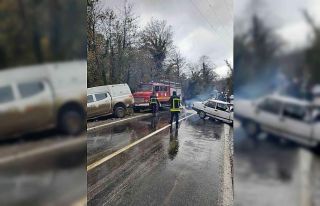 Sinop’ta iki araç çarpıştı: 7 yaralı