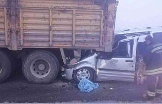 Sis beraberinde kaza getirdi: 1 ağır yaralı