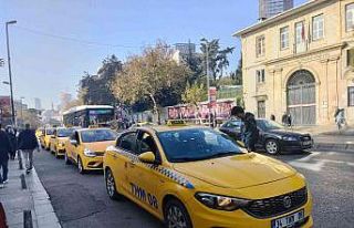 Şişli’de taksilere yönelik denetim