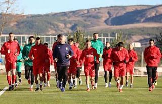 Sivasspor’da Başakşehir maçı hazırlıkları...