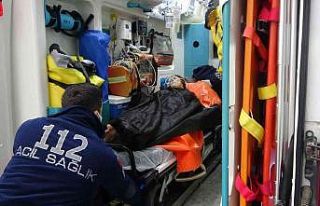 Sobadan sızan gazdan zehirlenen anne ve oğlu hastaneye...