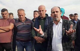 Söke’de karides çiftliği eylemi