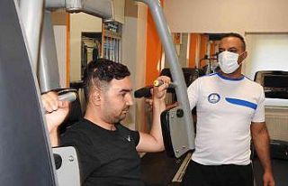 Sosyal tesislerinde sağlığına kavuştu