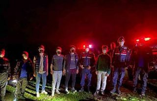 Spil Dağında mahsur kalan 4 genç jandarma tarafından...