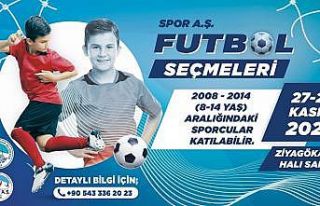 Spor A.Ş Futbol Kulübü yeni yıldızlarını arıyor