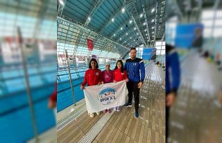 Spor A.Ş.’nin Çocukları Madalyaya Kulaç Attı