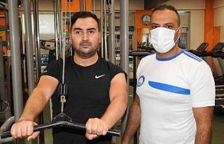 Spor yaparak felci yendi