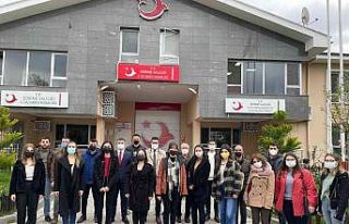 Stajyer avukatlar İl Göç İdaresini gezdi