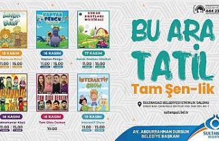 Sultangazi’de çocuklar eğlenceli tiyatrolarla...