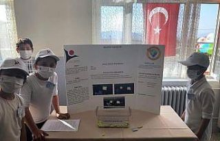 Sungurlu’da Tübitak 4006 bilim fuarı açıldı