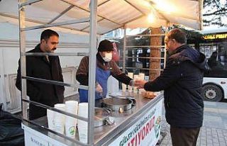 Sungurlu’da ücretsiz çorba ikramı tekrar başladı