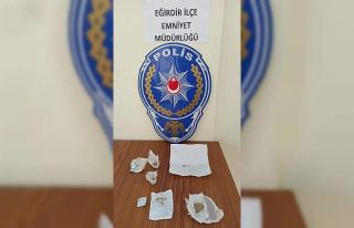 Şüphe üzerine durdurulan araçtan uyuşturucu çıktı